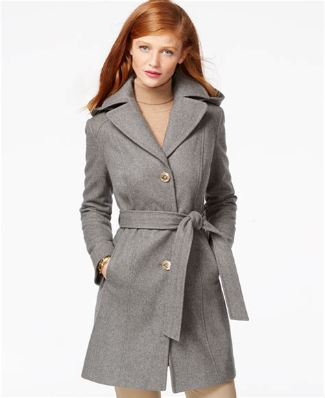 michael kors grey jacket womens|Michael Kors women's jackets sale.